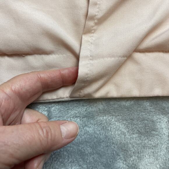 Juicy Couture Black Label Standard Pillow Sham Pink Velour Embroidered Monogram - Picture 7 of 8